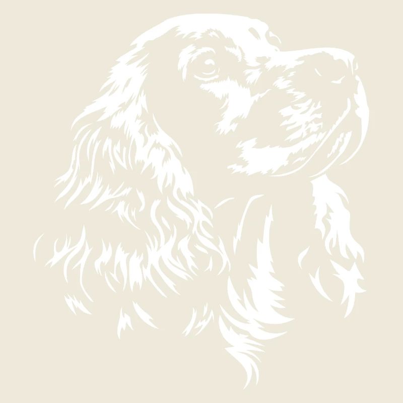 Chiens en silhouette du cocker espagnol anglais Wilsigns