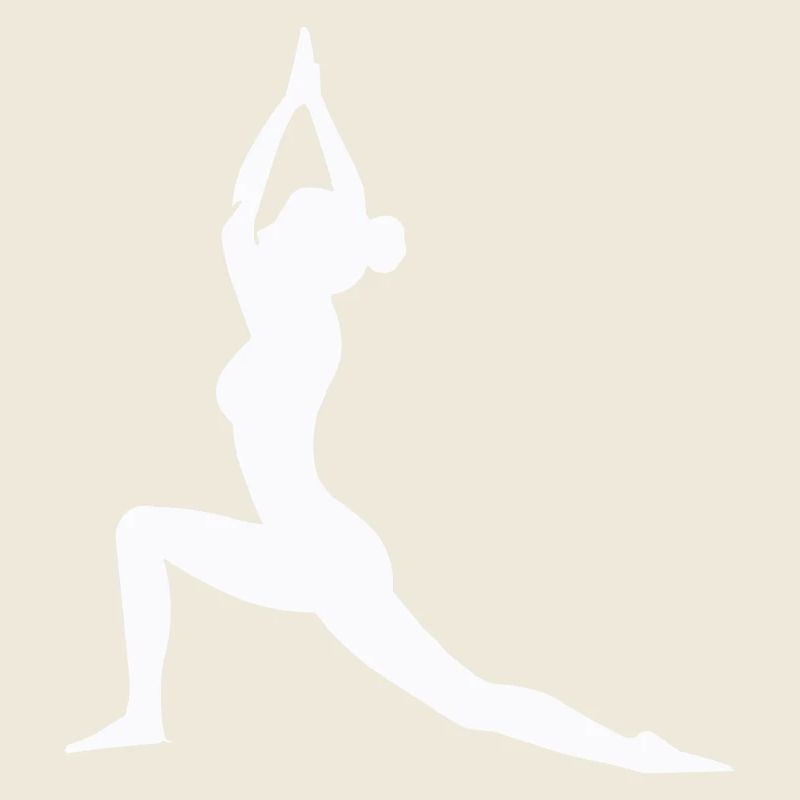 Posture de yoga Silhouette Équilibre de la force