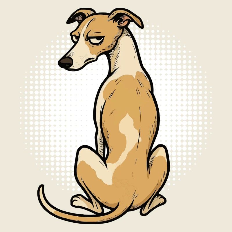Whippet Greyhound Whippets Propriétaire de lévrier