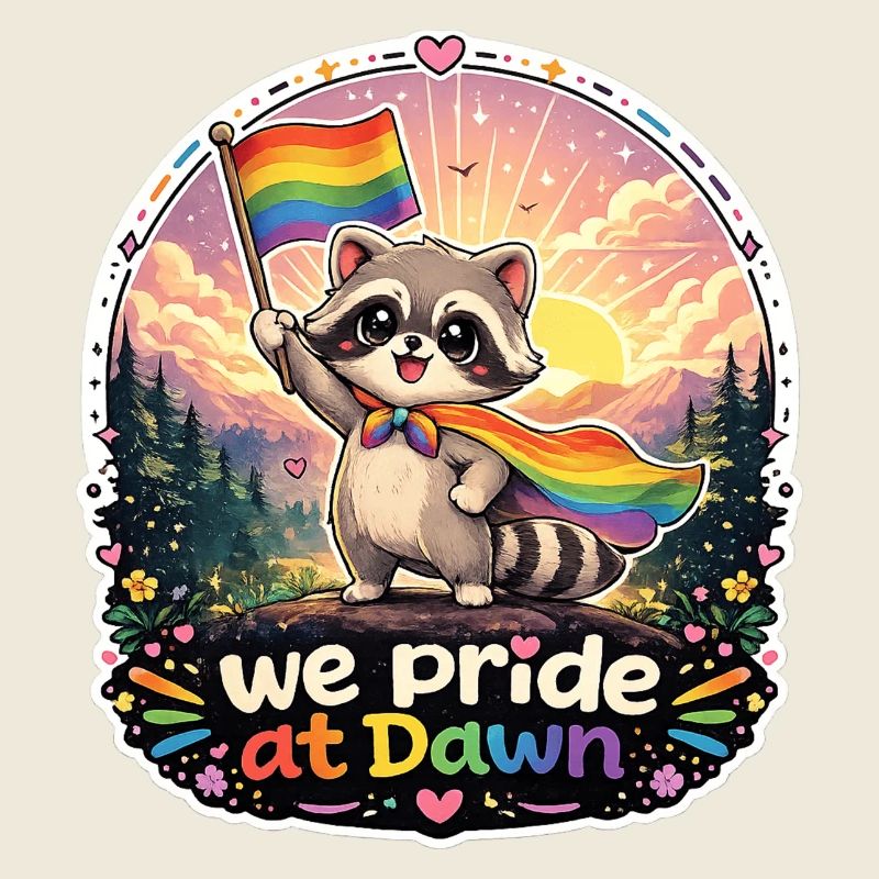 Raccoon Pride Dawn