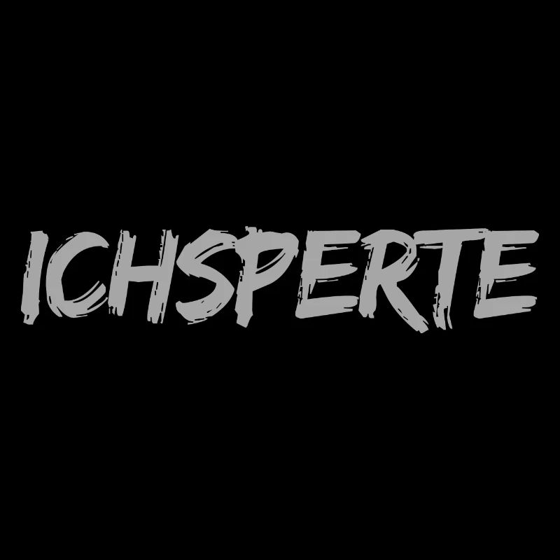 Ichsperte - Experte, lustiger Wortwitz