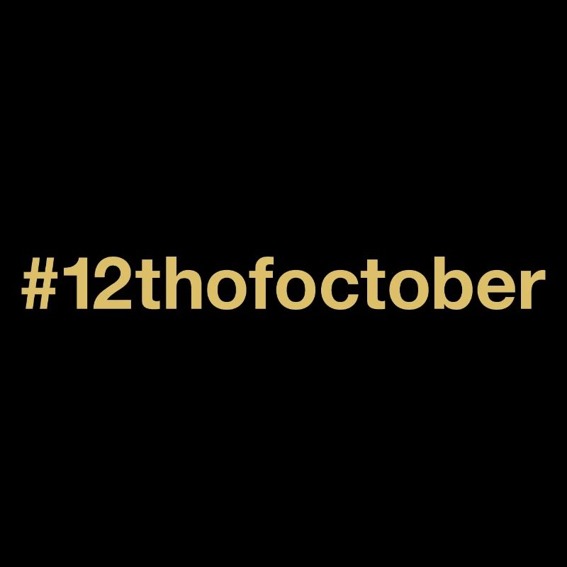 né le 12 octobre Anniversaire anniversaire