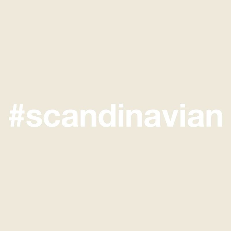 Hashtag de la Scandinavie SCANDINAVE