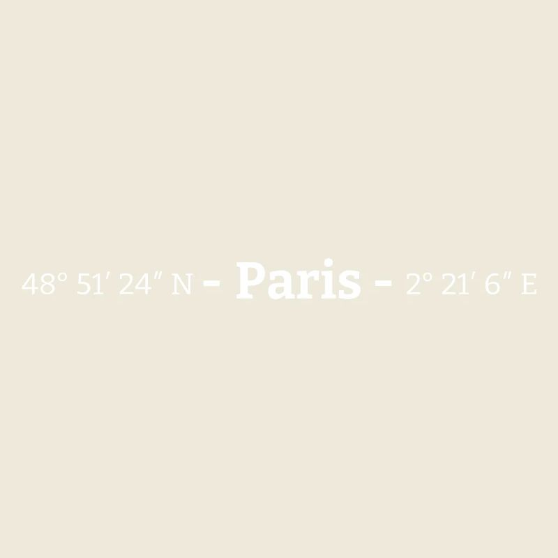Koordinaten Paris