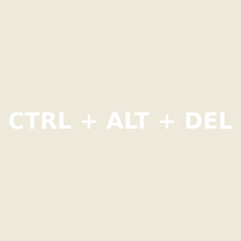 CTRL+ALT+DEL