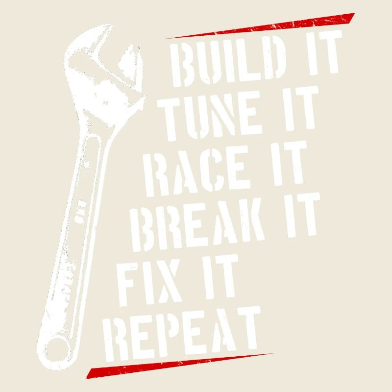 build tune race break fix repeat gift idea