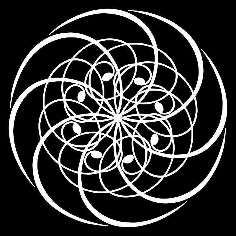 Mandala Vector Géométrique