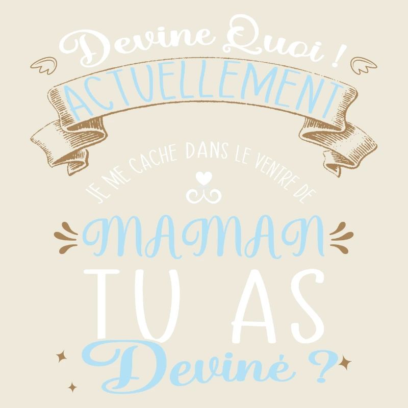 Devine quoi ! Je me cache dans le ventre de Maman