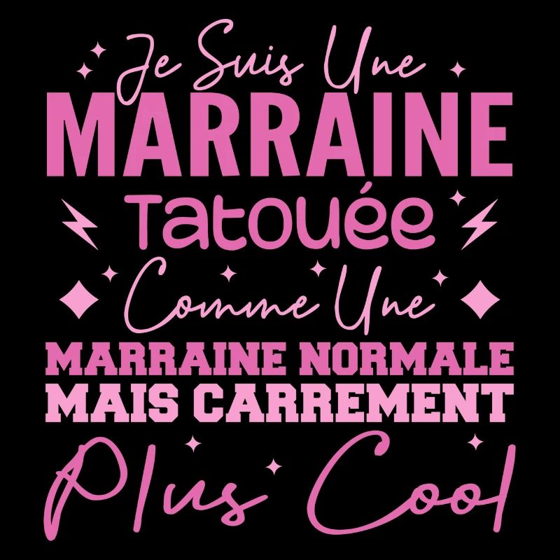 Marraine Tatouée Comme Une Marraine Normale