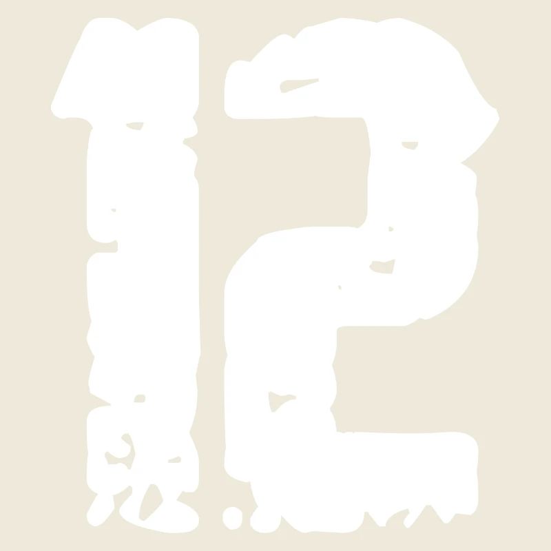 12 Number Vintage