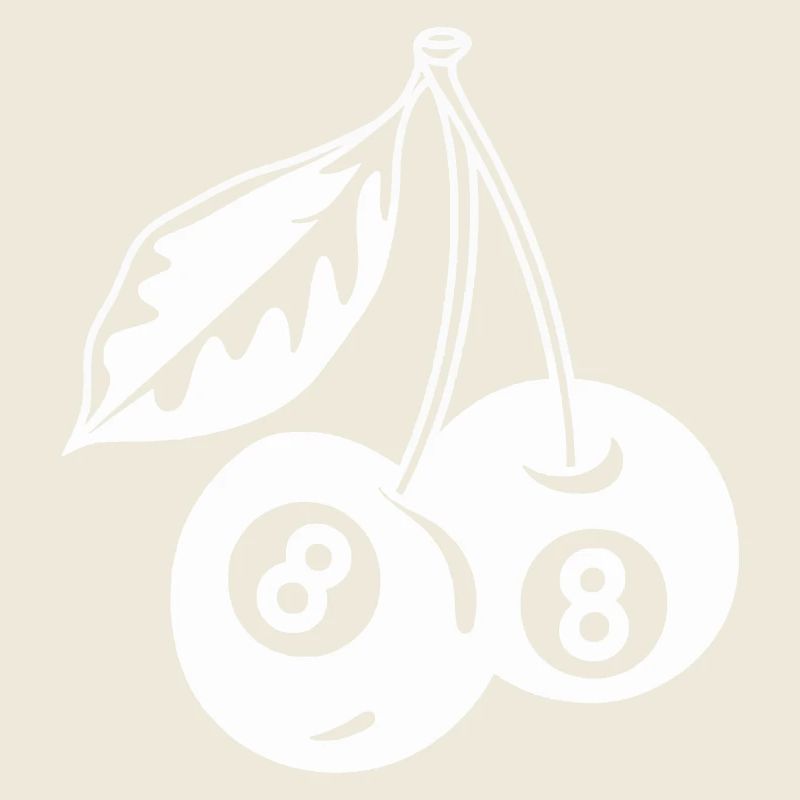 8-Ball Cherries Creative Minimalist
