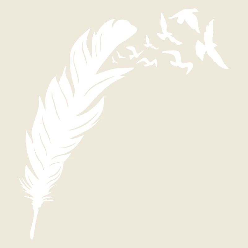 Gefiederter Freiheitsvogel Flugdesign