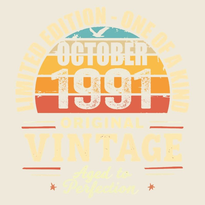 Rétro Octobre 1991 - birthday october 1991