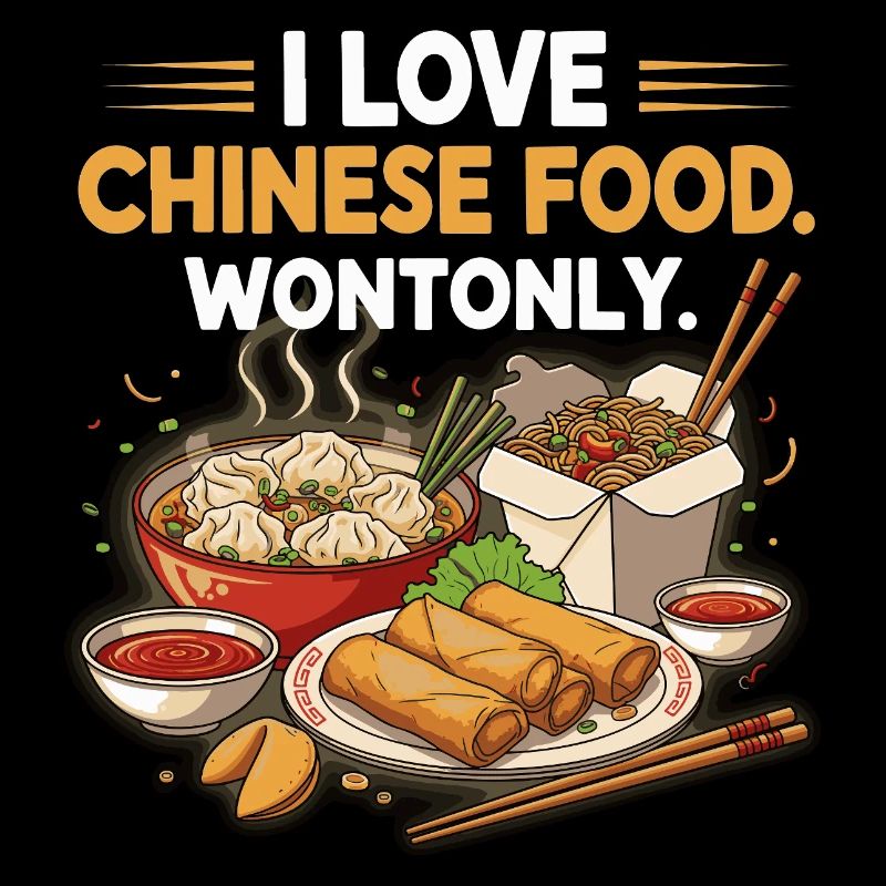 Chinesisches Food-Lover's Delight-Design