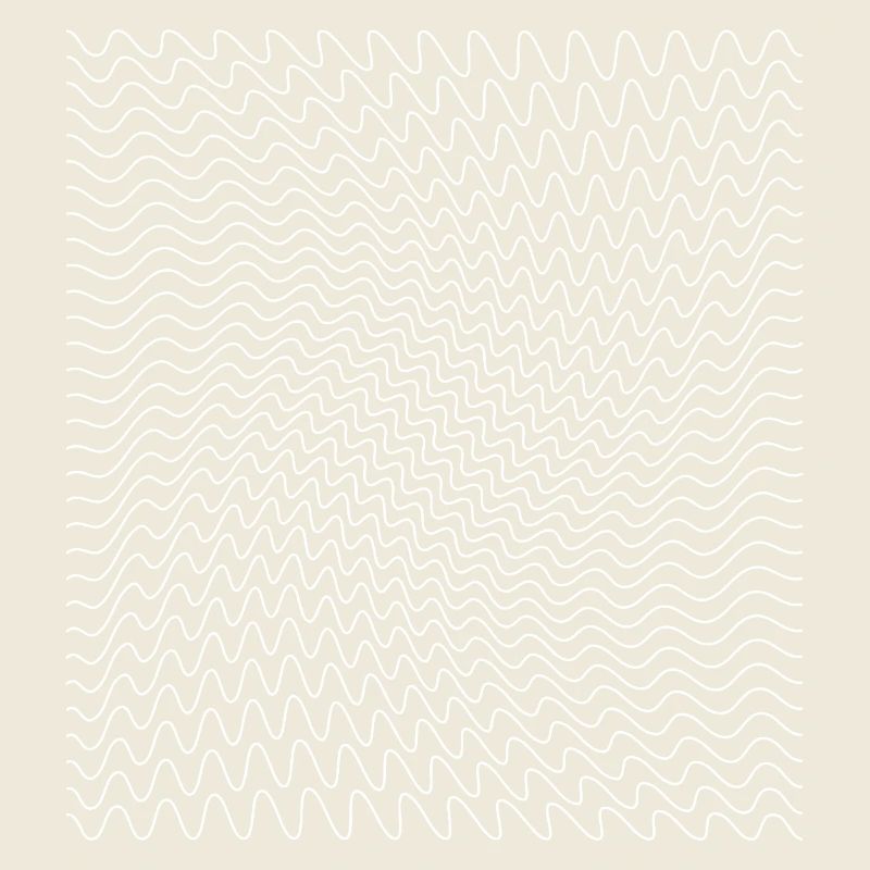 Impression d’illusion d’optique de ligne ondulée dynamique