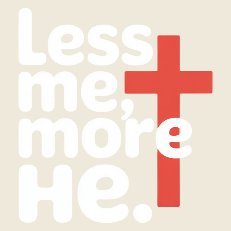 Moins moi plus Il Foi chrétienne