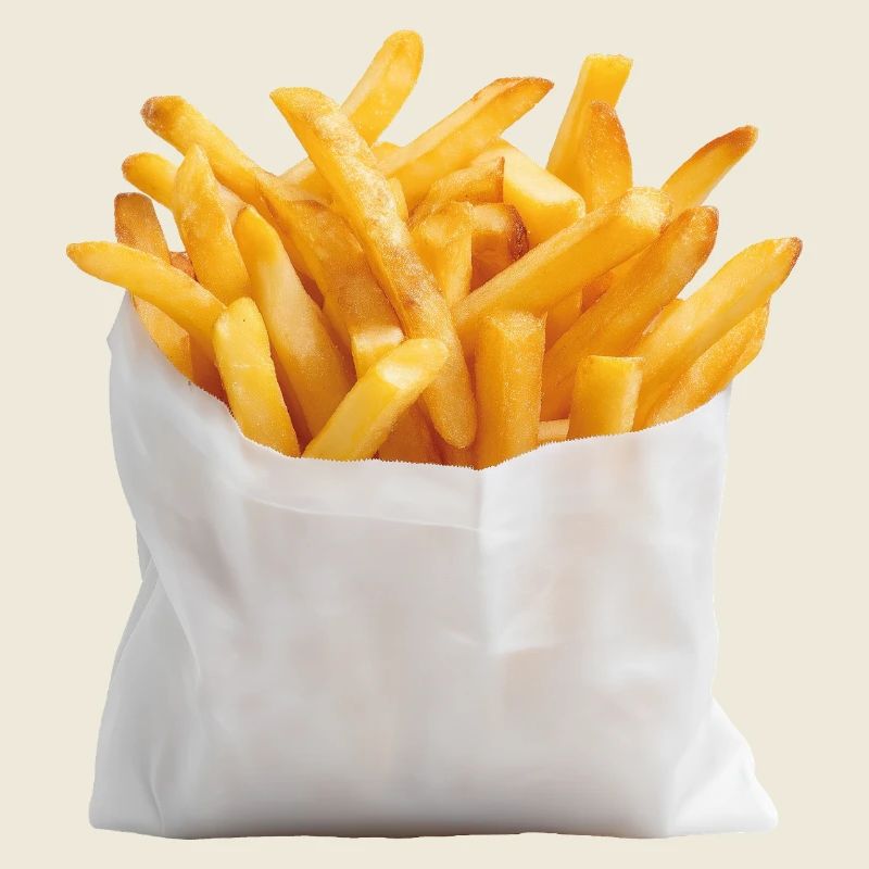 Frites Sac de restauration rapide