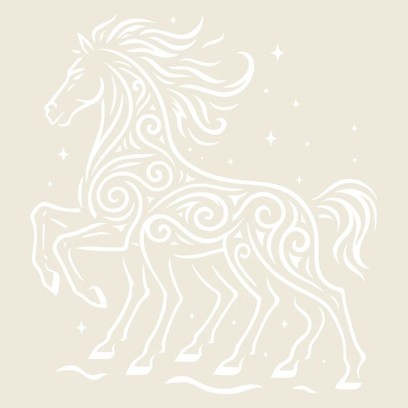 Rauhnächte Odin : Sleipnir à cheval - Chasse sauvage