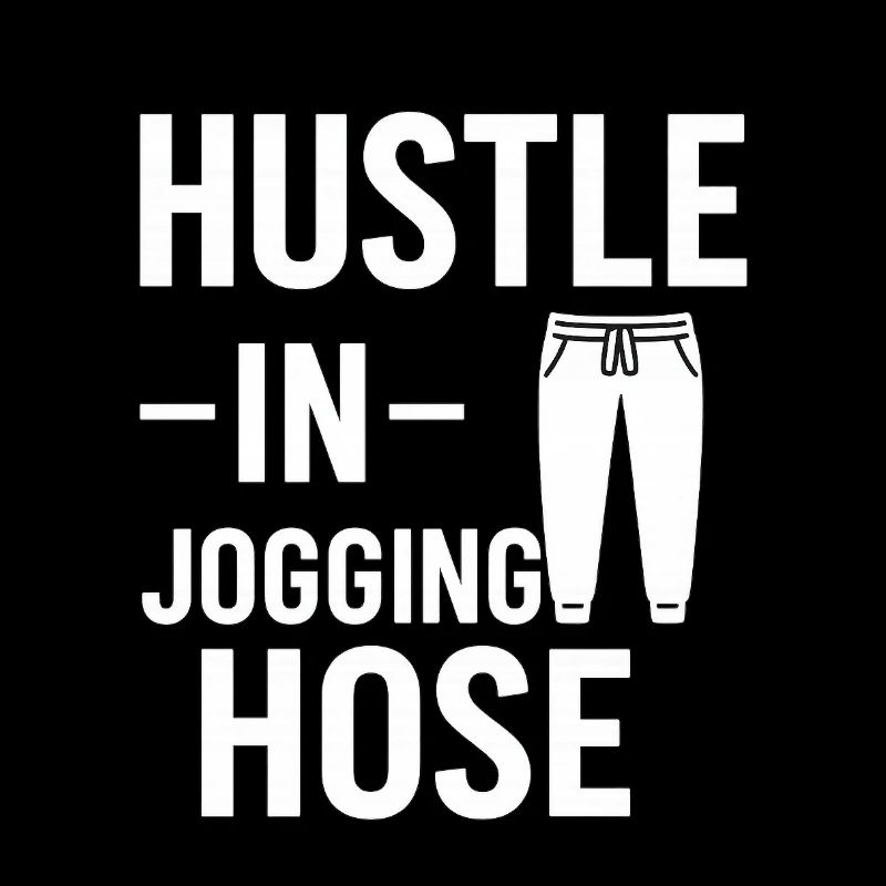 Hustle in sweatpants