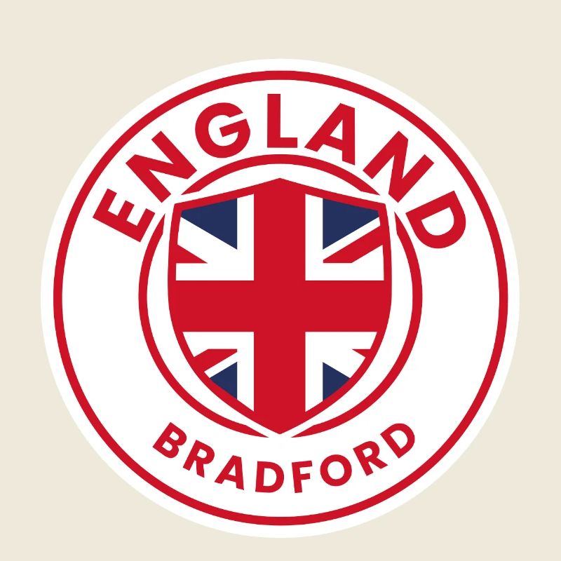 Drapeau du drapeau de Bradford d’Angleterre