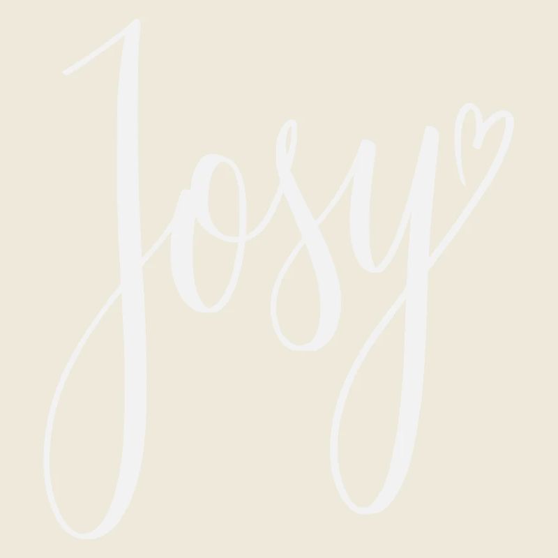 Josy Script Heart Design