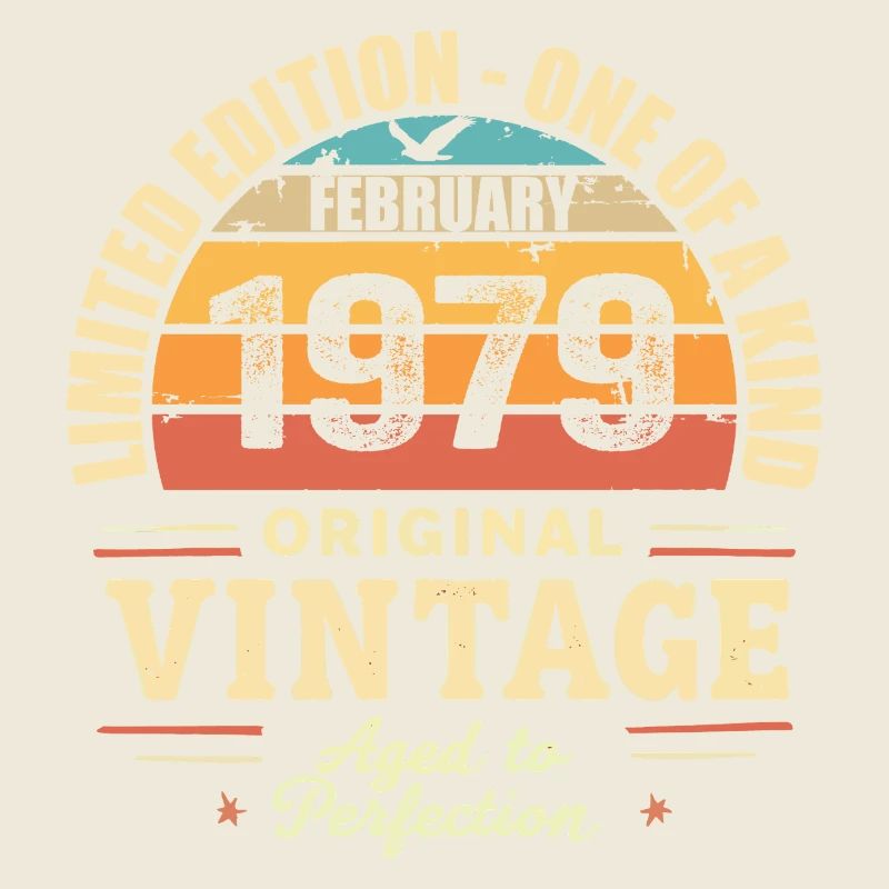 Februar 1979 Geburtstagsgeschenk Februar 1979