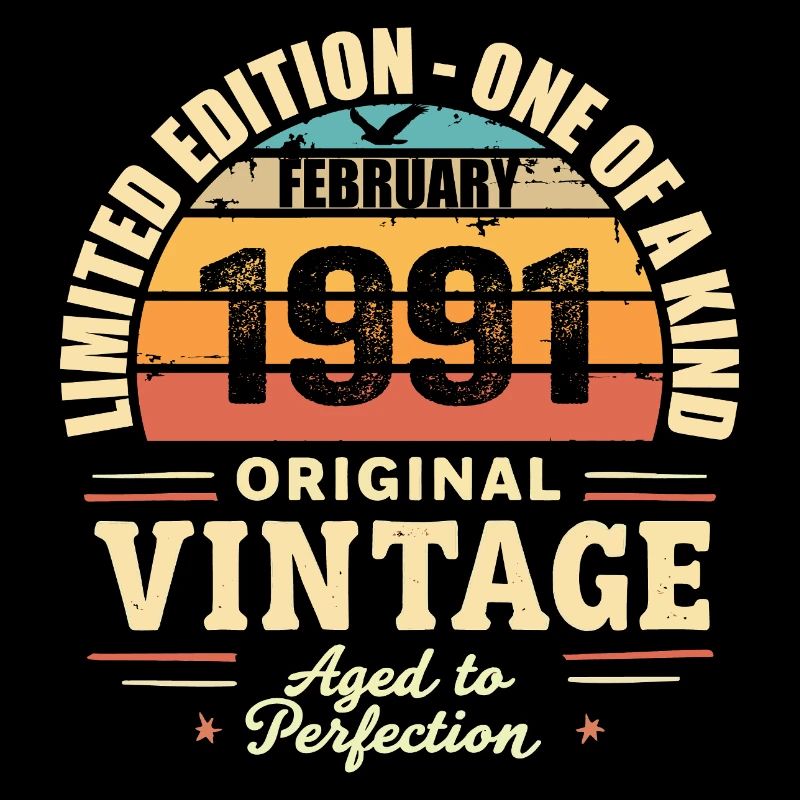 Februar 1991 Geburtstagsgeschenk Februar 1991