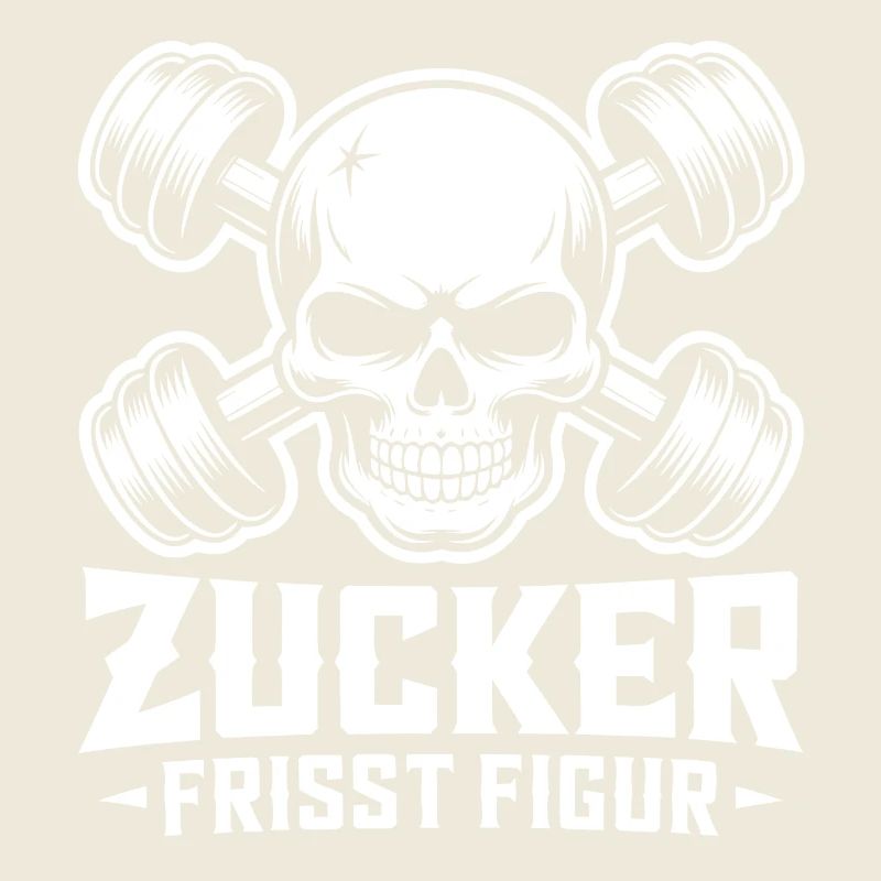 Sugar Eats Figure Skull Dumbbells
