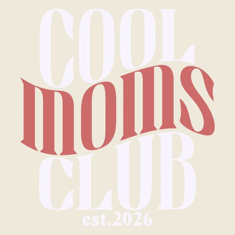 Cool Moms Club - Muttertag Mama Geschenk