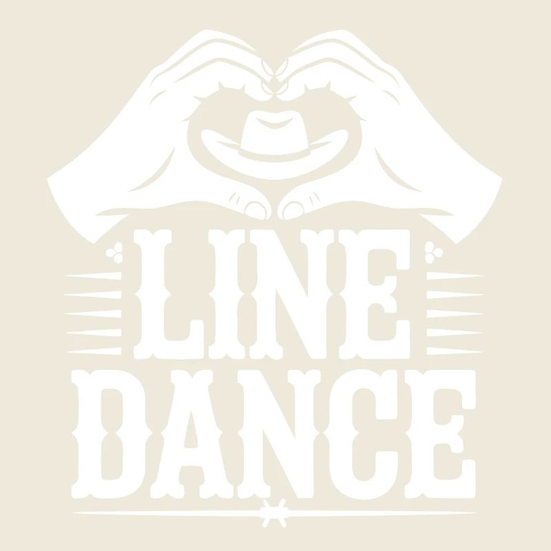 Logo des Mains en forme de Cœur en Ligne de Danse