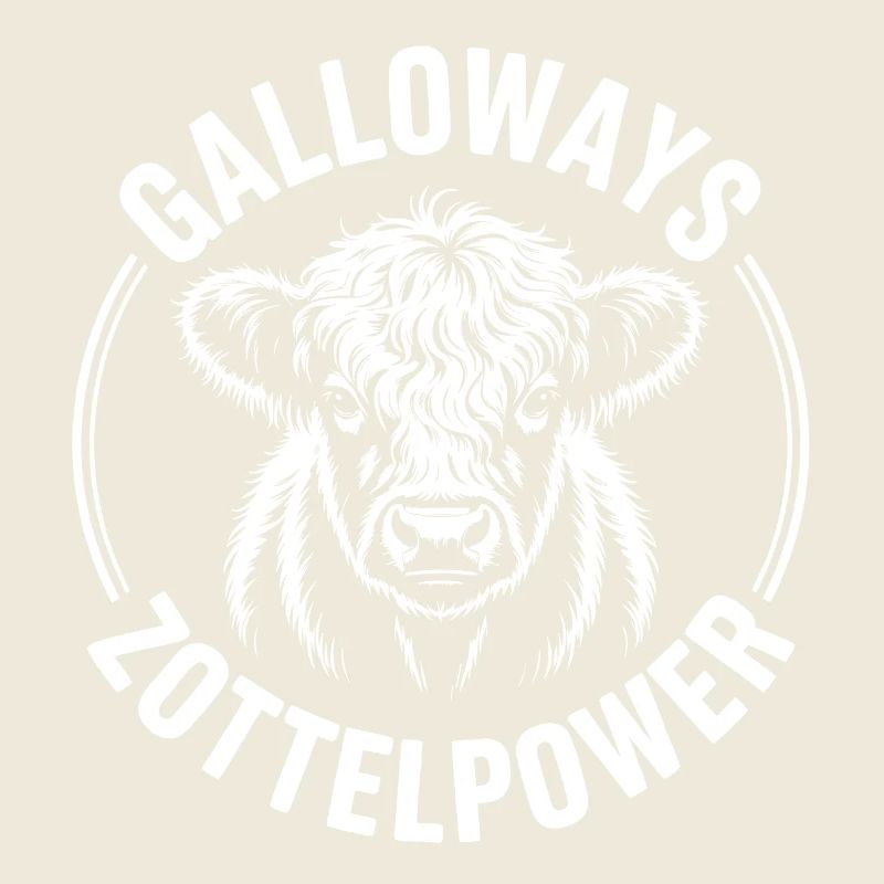 Galloways shaggy power