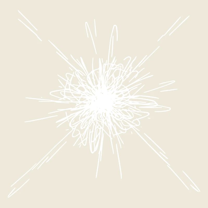 Motif de lignes d’explosion de mandala