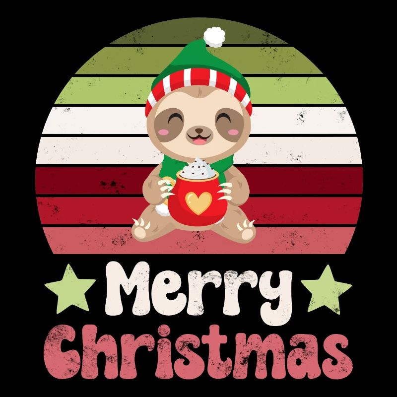 Faultier Weihnachten