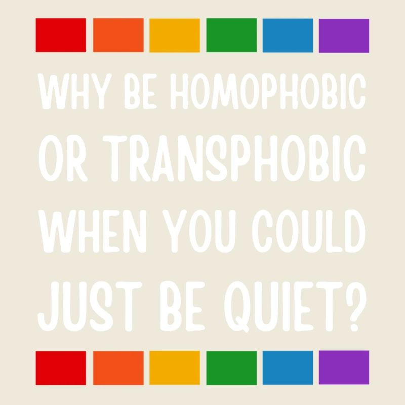 LGBT. Warum homophob oder transphob sein?