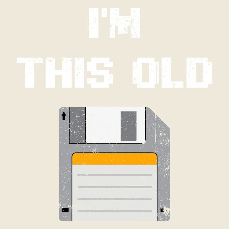 Retro Floppy Disk Era Tee