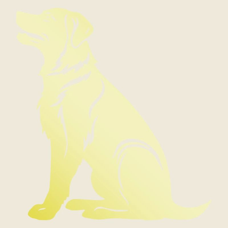 Samoyed Dog Silhouette