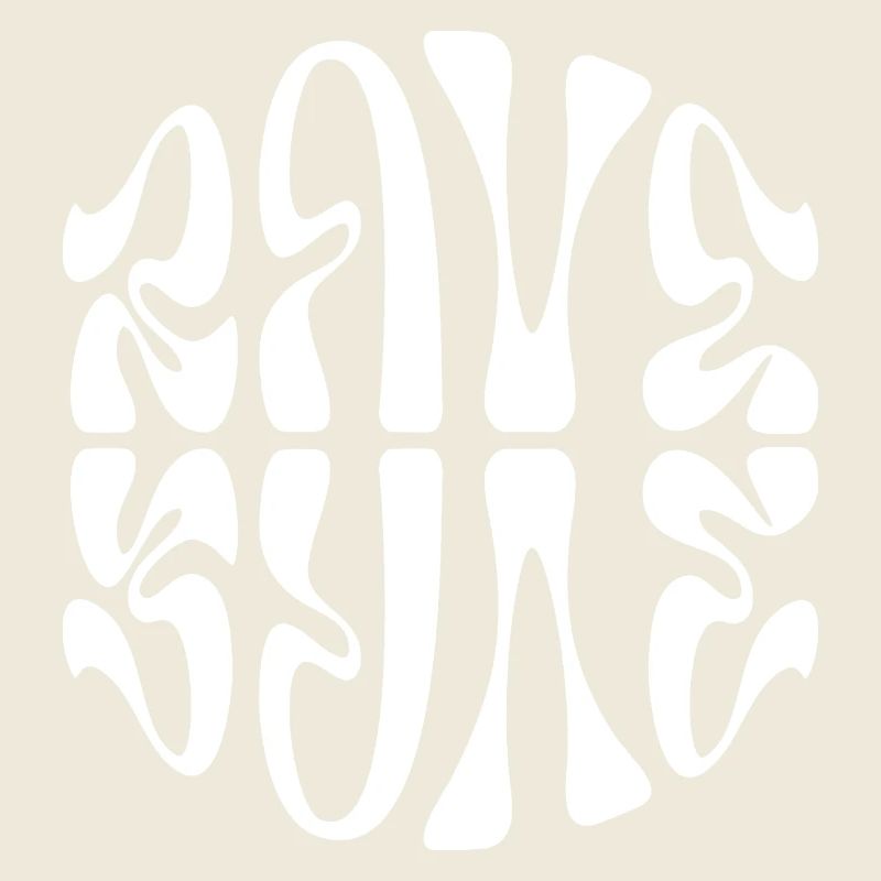 Conception typographique de musique rave