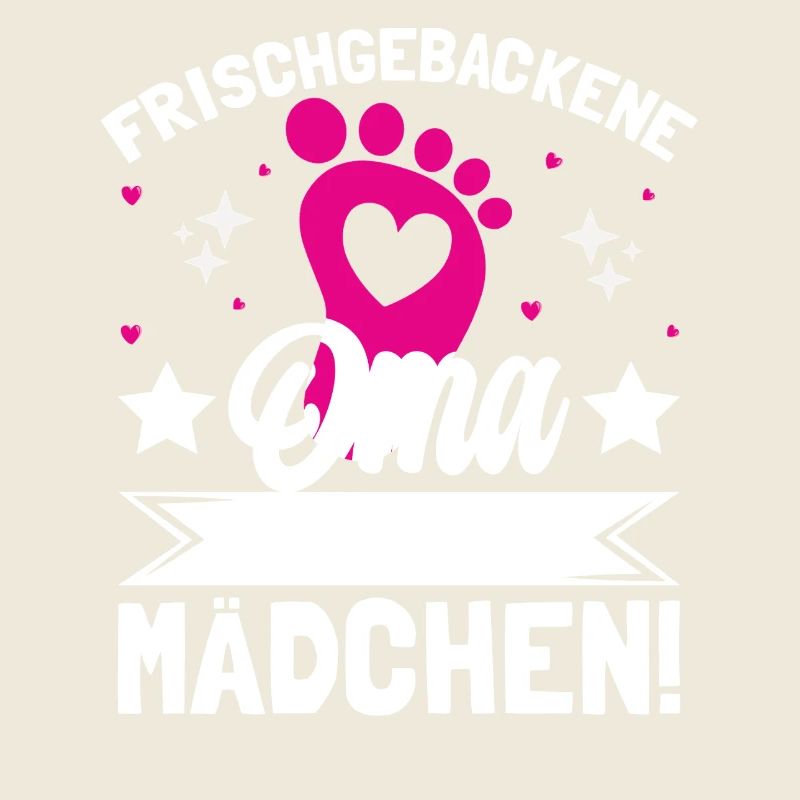 Frischgebackene Oma Es ist ein Mädchen!