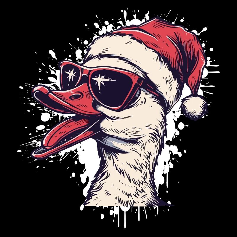 Gans Weihnachten Ente