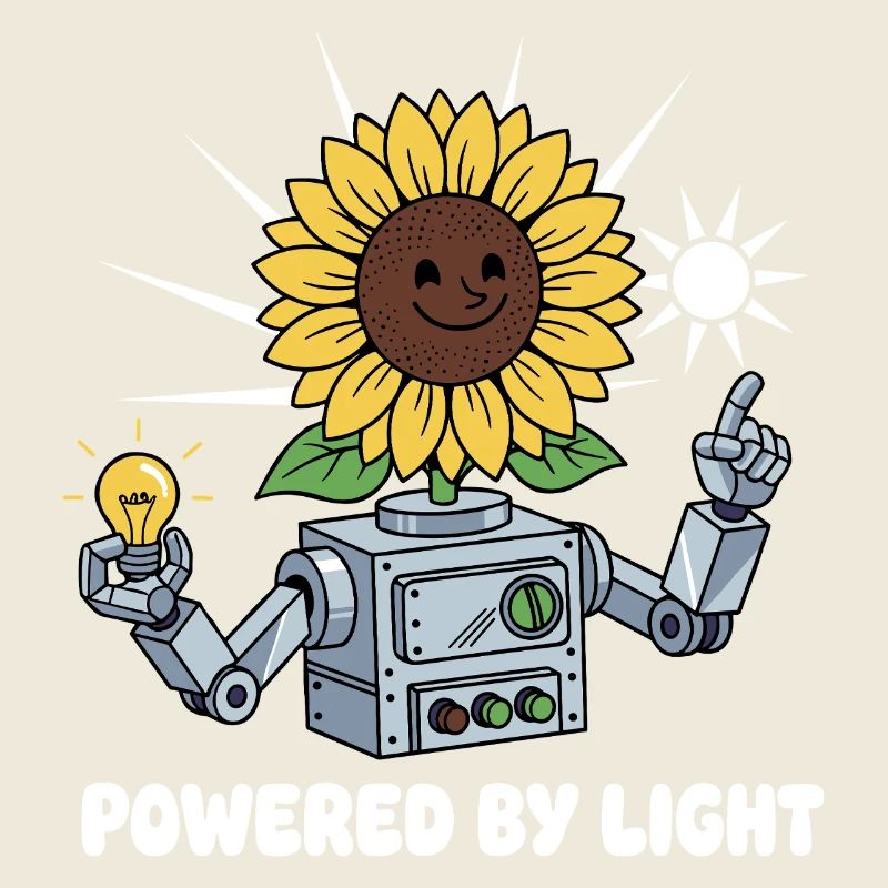 Idées de lumières pour les robots tournesols