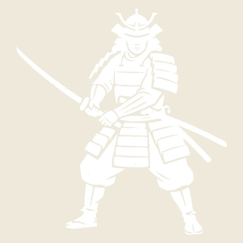 Samurai Warrior Vintage Grunge Vector