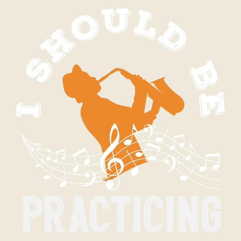 Je devrais m’entraîner au saxophone drôle