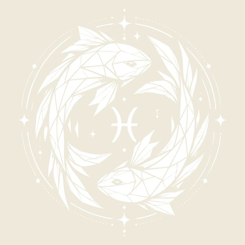 Pisces Symbol – Gentle & Modern