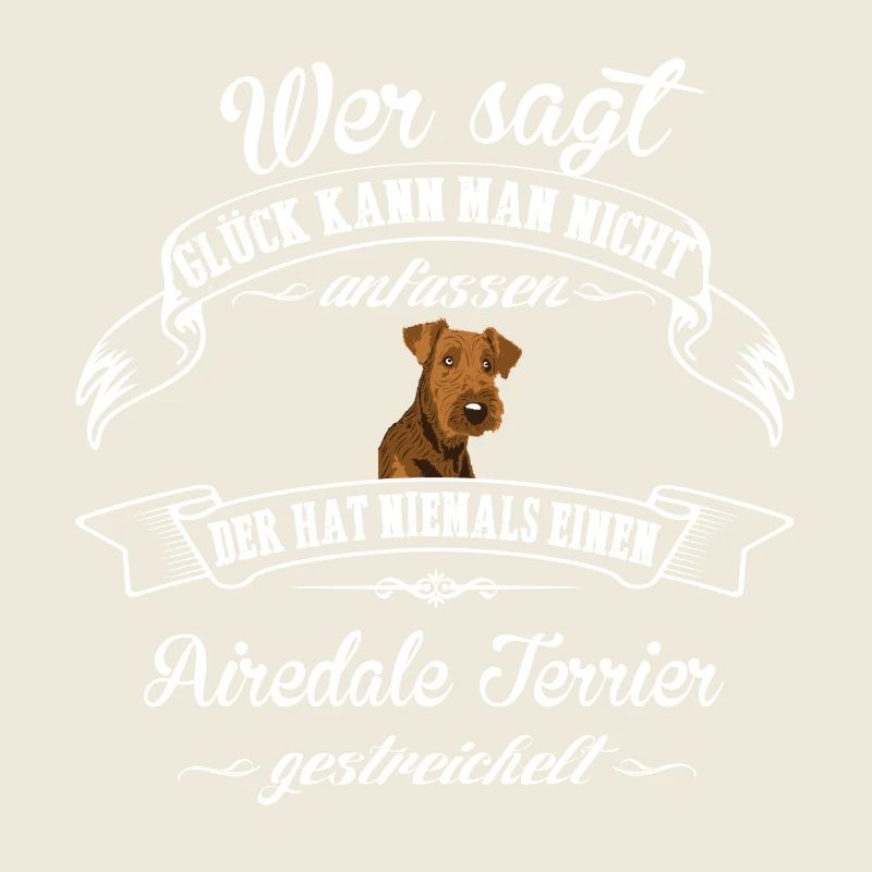 Airedale Terrier Glück