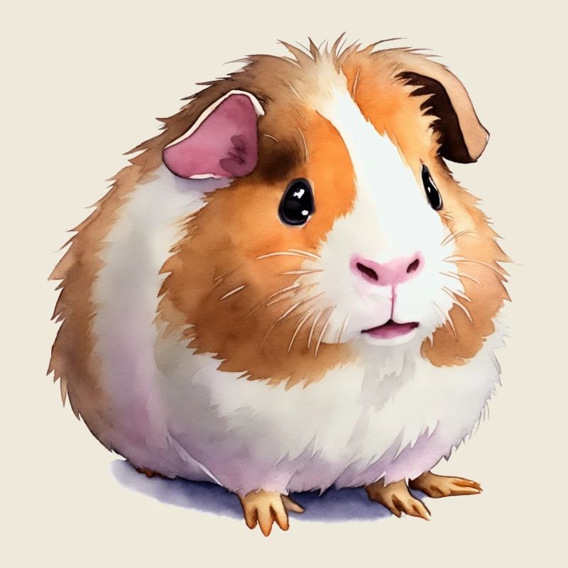 Cochon d’Inde mignon