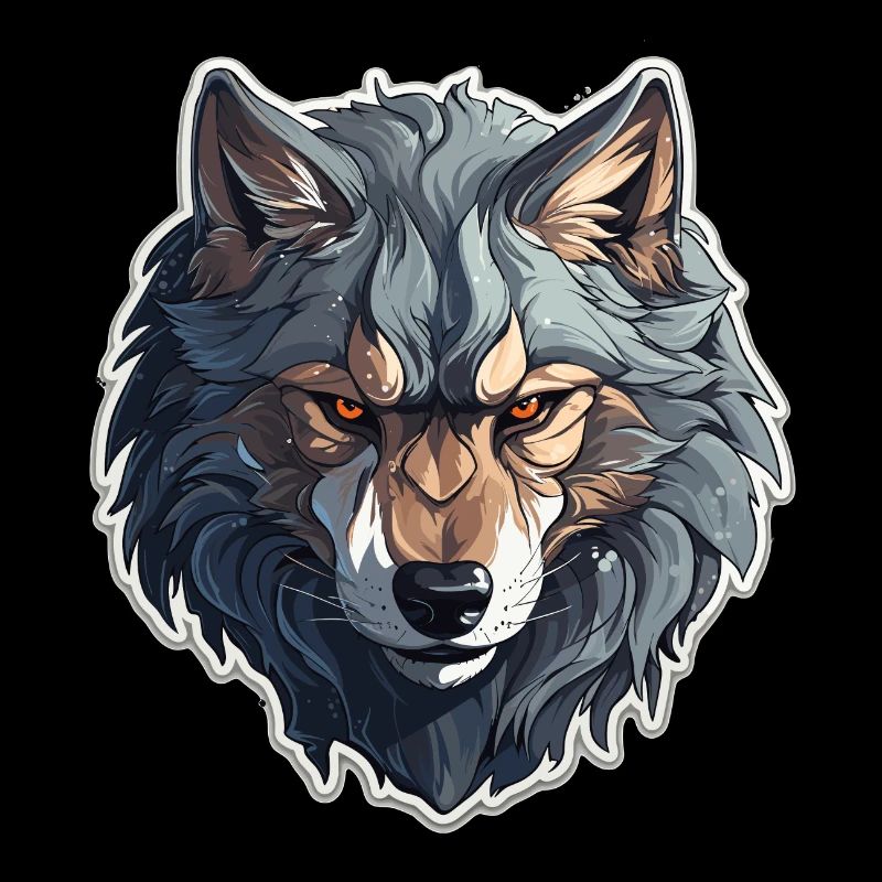 Loup - Illustration