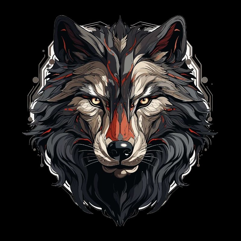 Loup - Illustration