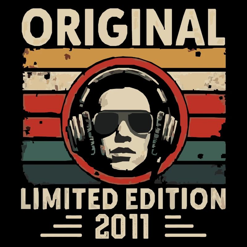 Original 2011 Retro Anniversary 2011 Vintage 2011