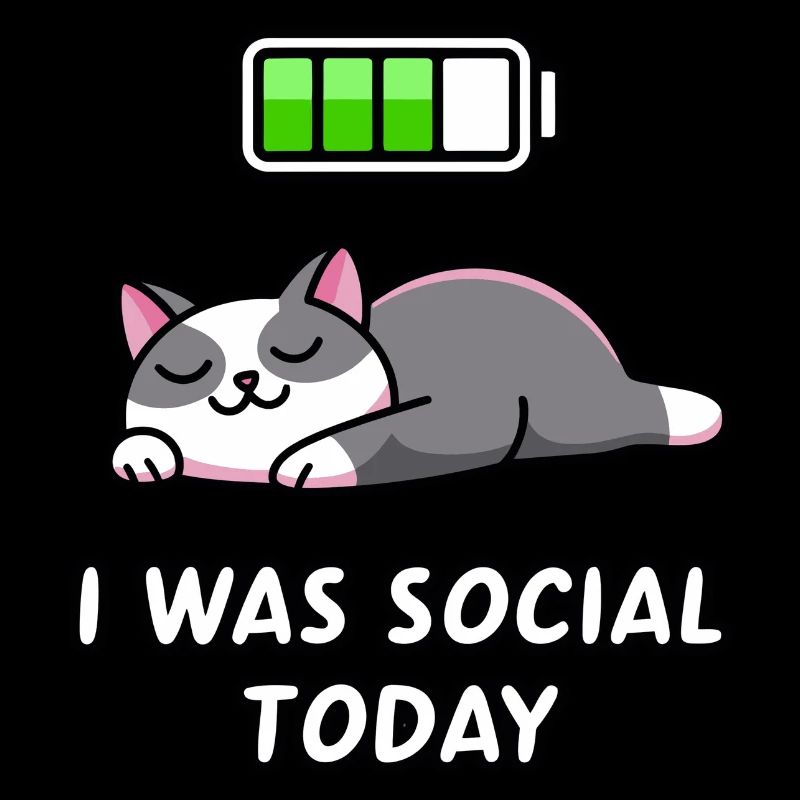 Recharge Mode: I Was Social Today