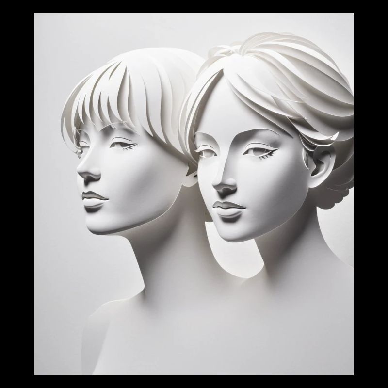 Silhouettes en papier